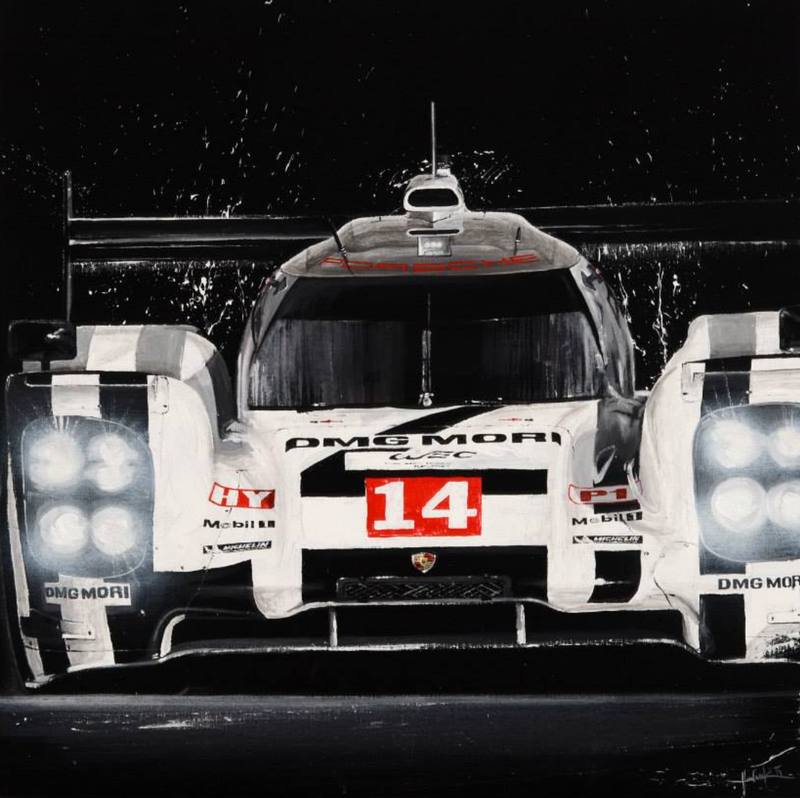 Illustration for article titled The most iconic race cars in history captured in beautiful paintings